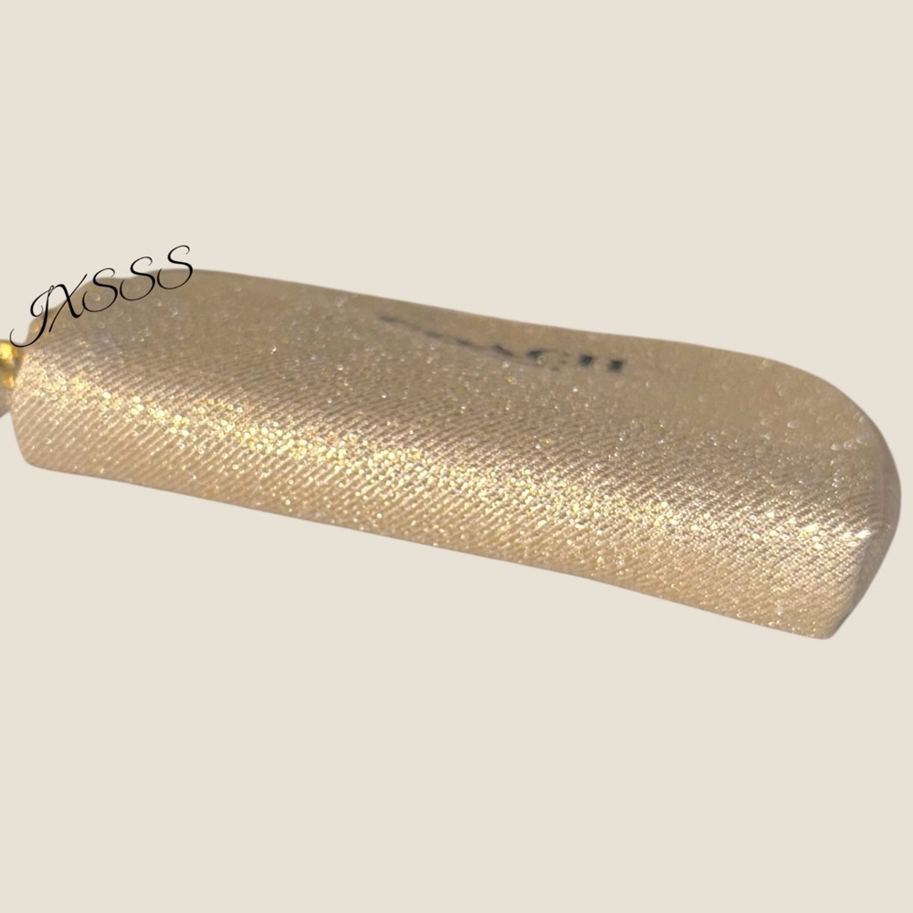 Sparkly Gold-Beige Coach Beauty Mini Coin-Pouch/Fragrance SET - Picture 14 of 15